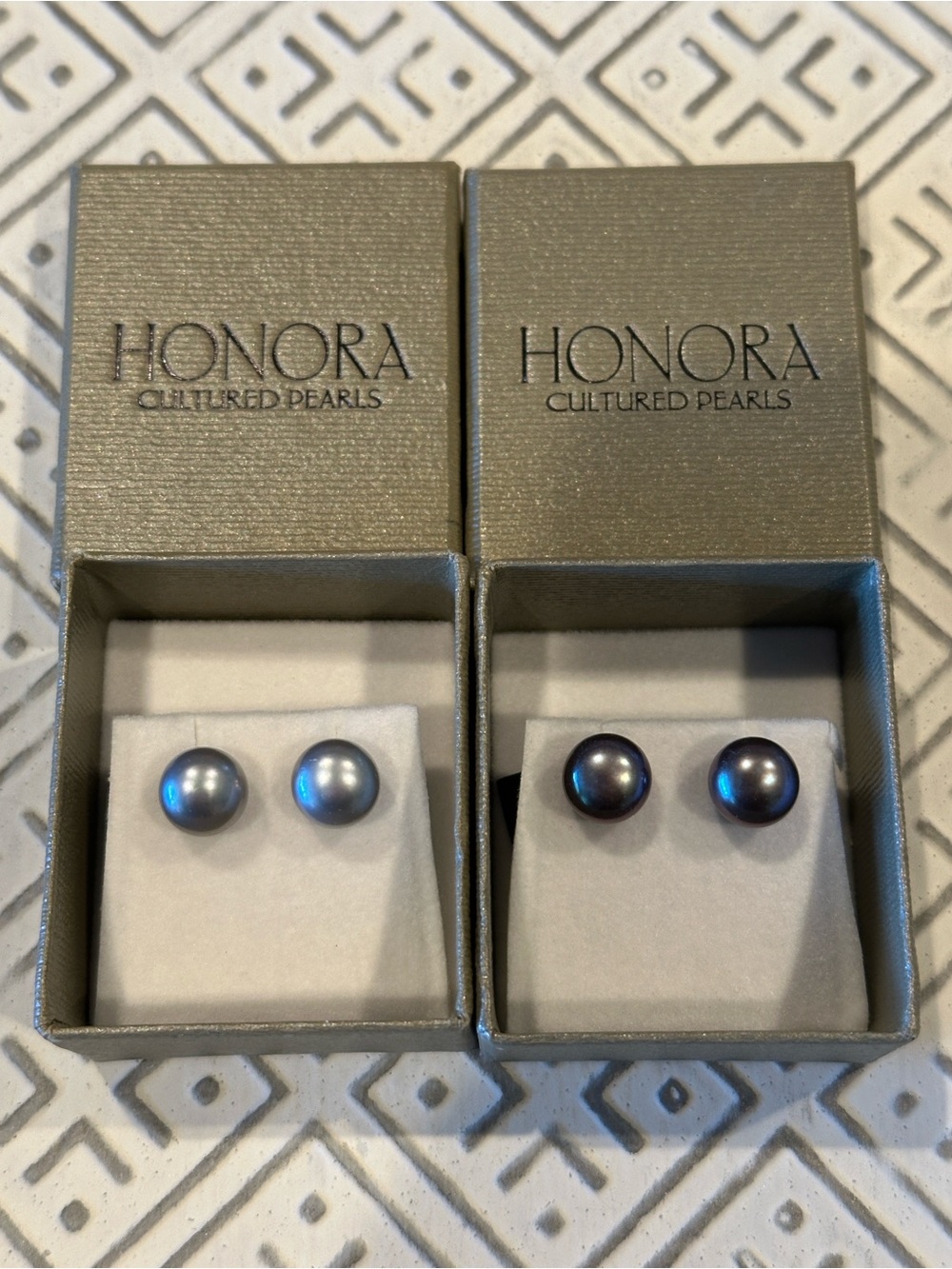 Honora Pearl Stud Earrings NEW